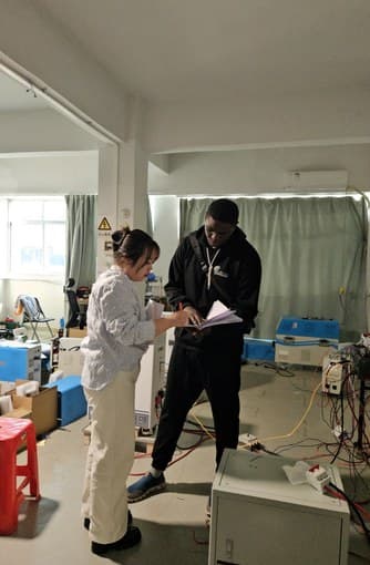 Product inspection at the factory